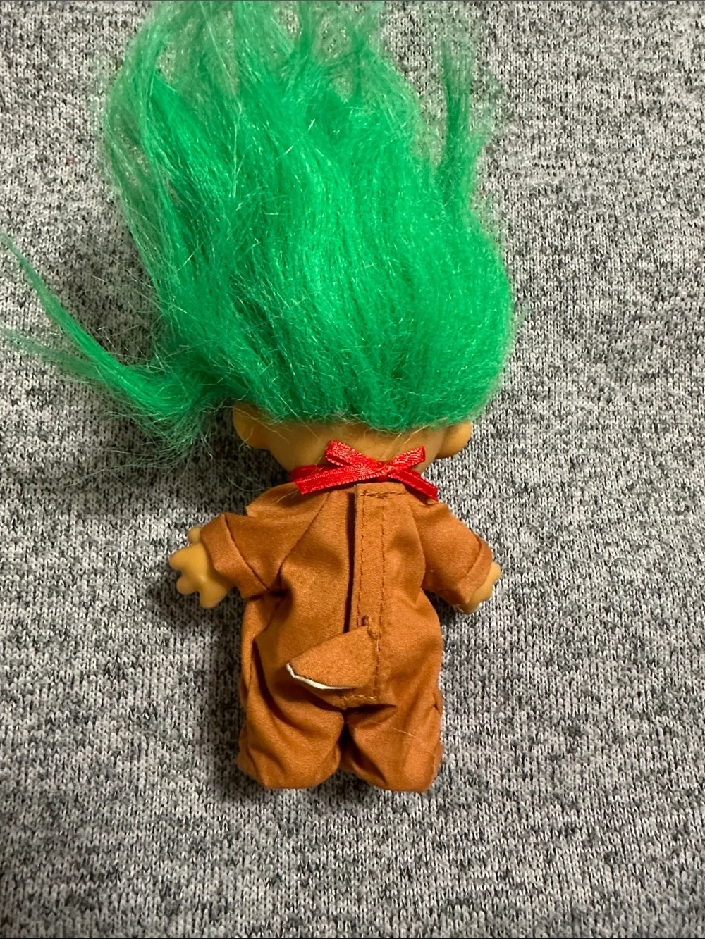 Russ Green-Haired Reindeer Troll Doll Plush Toy